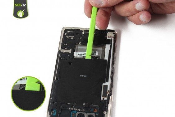 Guide photos remplacement haut-parleur externe Galaxy Note 8 (2017) (Etape 10 - image 1)