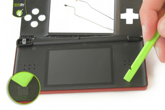 Guide photos remplacement coque supérieure Nintendo DS Lite (Etape 30 - image 1)