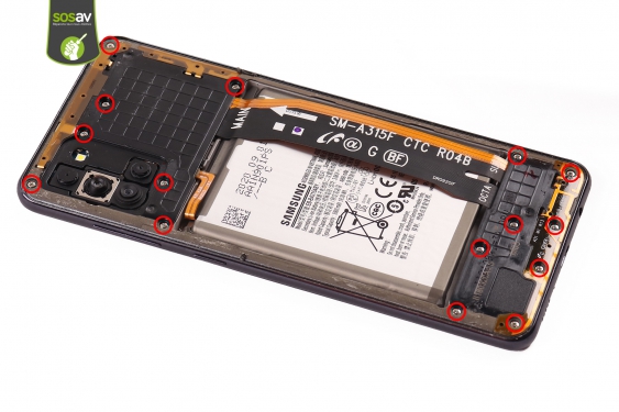 Guide photos remplacement batterie Galaxy A31 (Etape 6 - image 1)