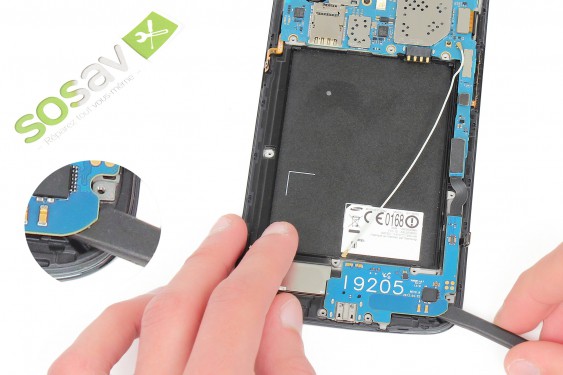 Guide photos remplacement connecteur de charge Samsung Galaxy Mega (Etape 11 - image 1)