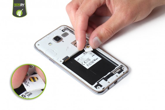 Guide photos remplacement bouton power Samsung Galaxy J5 2015 (Etape 8 - image 3)
