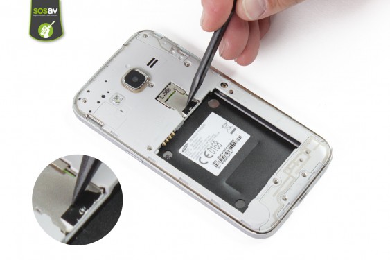 Guide photos remplacement bouton power Samsung Galaxy Core Prime (Etape 6 - image 2)