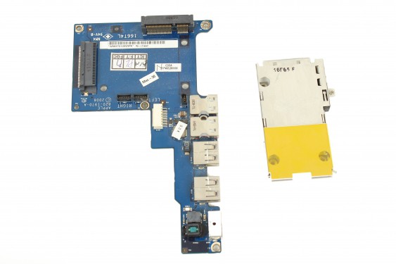 Guide photos remplacement carte d'entrées/sorties Macbook Pro 17"  Modèles A1151, A1212, 1229 & A1261 (Etape 44 - image 1)