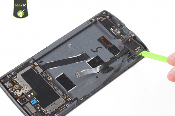 Guide photos remplacement nappe haut-parleur, micro & antenne OnePlus One (Etape 20 - image 1)