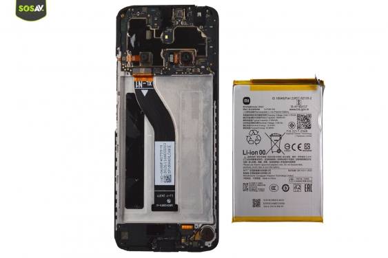 Guide photos remplacement batterie Xiaomi Redmi 14C (Etape 6 - image 5)