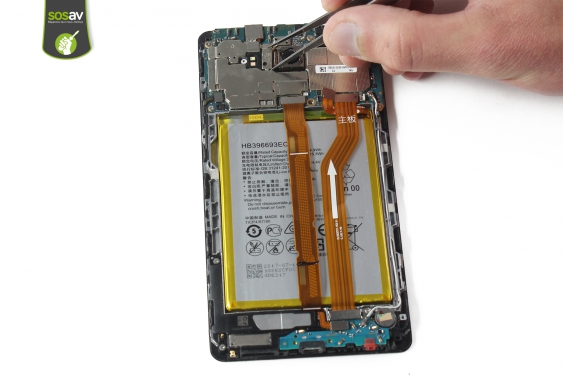 Guide photos remplacement haut-parleur interne Huawei Mate 8 (Etape 12 - image 1)