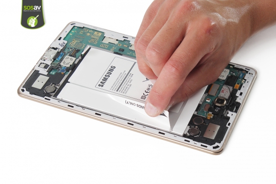 Guide photos remplacement batterie Galaxy Tab S 8.4 (Etape 11 - image 2)