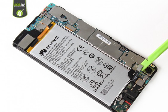 Guide photos remplacement micro secondaire / antenne secondaire Huawei P8 (Etape 14 - image 2)