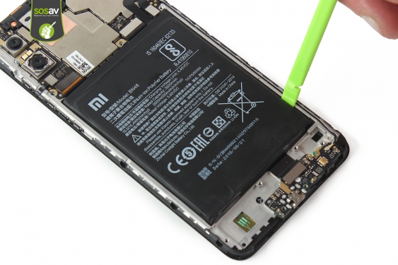Guide photos remplacement nappe connecteur de charge Redmi Note 6 Pro (Etape 17 - image 1)