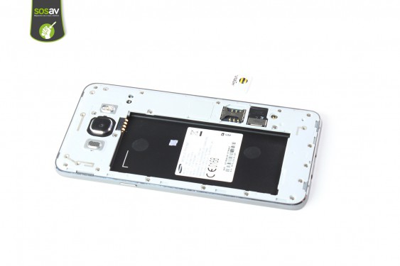 Guide photos remplacement carte sim Samsung Galaxy J7 2016 (Etape 7 - image 1)