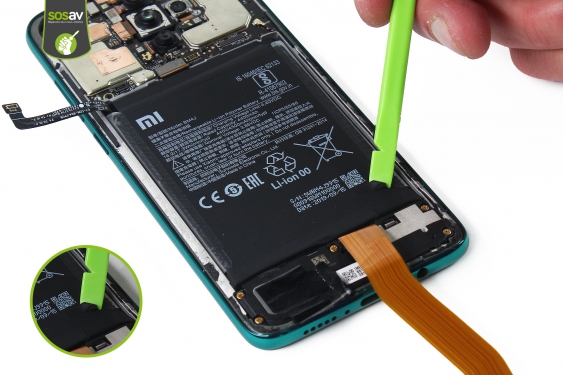Guide photos remplacement batterie Redmi Note 8 Pro (Etape 15 - image 1)