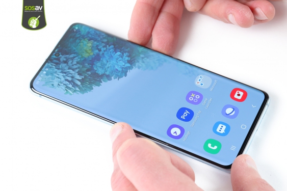 Guide photos remplacement ecran Galaxy S20 (Etape 1 - image 1)