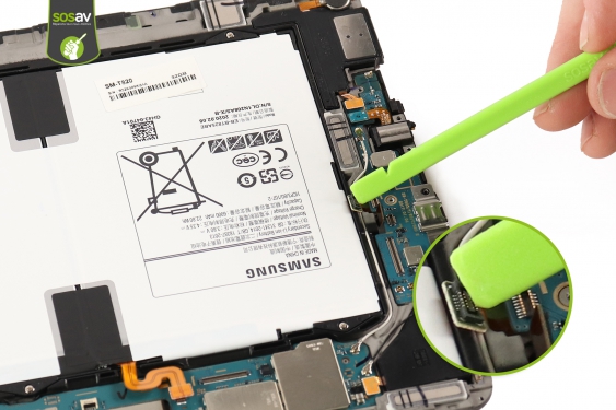 Guide photos remplacement connecteur de charge Galaxy Tab S3 9.7 (Etape 17 - image 4)