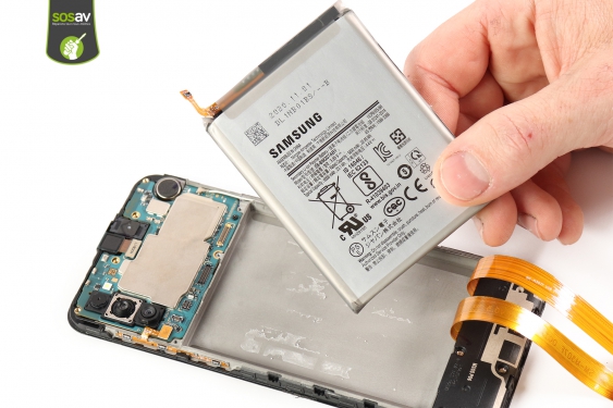 Guide photos remplacement batterie Galaxy M21 (Etape 12 - image 4)