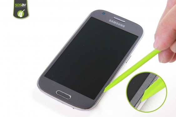 Guide photos remplacement haut-parleur interne + prise jack Samsung Galaxy Ace 4 (Etape 9 - image 2)
