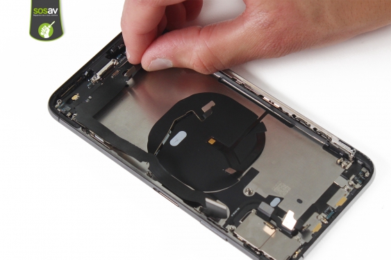 Guide photos remplacement nappe power et flash iPhone XS Max (Etape 29 - image 1)