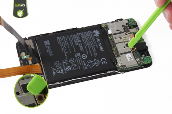 Guide photos remplacement haut-parleur interne Huawei Nova (Etape 19 - image 1)
