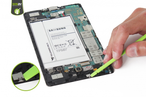 Guide photos remplacement capteur de luminosité Galaxy Tab S 8.4 (Etape 17 - image 1)