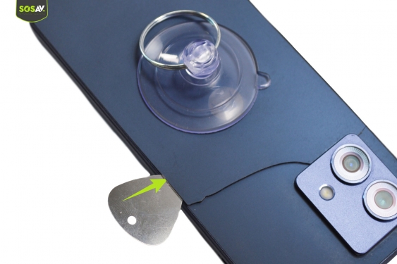 Guide photos remplacement connecteur de charge Moto G84 (Etape 3 - image 1)