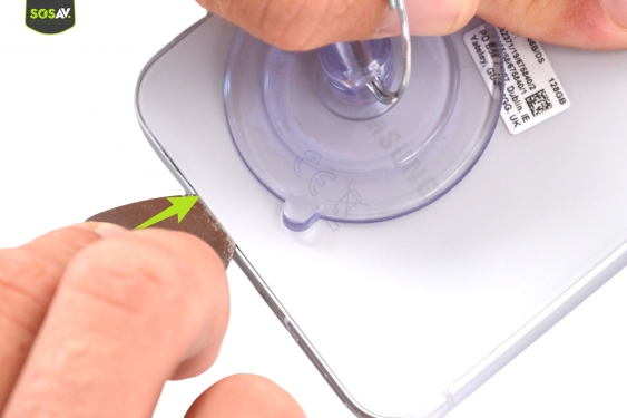 Guide photos remplacement vitre arrière Galaxy A56 (Etape 3 - image 1)