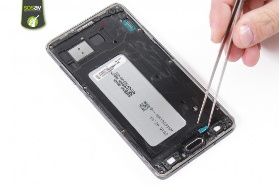 Guide photos remplacement bouton volume Samsung Galaxy A7 (Etape 14 - image 1)