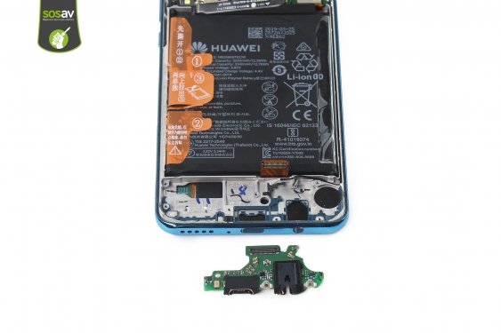 Guide photos remplacement connecteur de charge Huawei P30 Lite (Etape 16 - image 1)