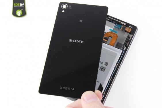 Guide photos remplacement nappe power / volume / micro Xperia Z3 (Etape 8 - image 1)