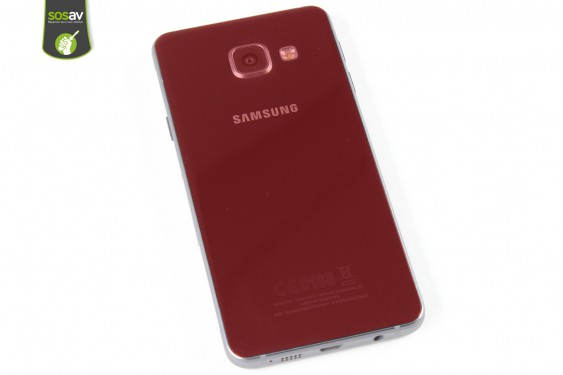 Guide photos remplacement haut-parleur interne Samsung Galaxy A3 2016 (Etape 3 - image 1)