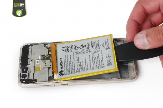 Guide photos remplacement nappe de liaison du connecteur de charge Huawei P8 Lite 2017 (Etape 18 - image 3)