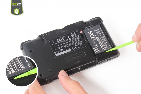 Guide photos remplacement batterie Nintendo DS (Etape 2 - image 1)