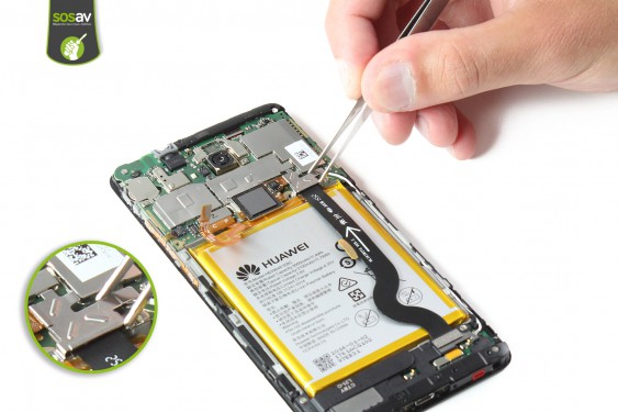 Guide photos remplacement nappe de liaison connecteur de charge  (Etape 16 - image 1)