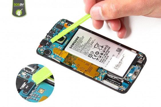 Guide photos remplacement caméra arrière Samsung Galaxy S6 Edge (Etape 9 - image 1)