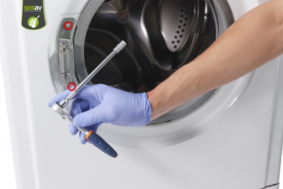 Guide photos remplacement porte et hublot Machine à laver (Etape 8 - image 1)