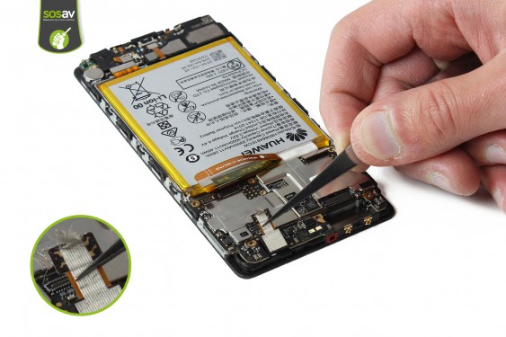 Guide photos remplacement carte mère Huawei P9 (Etape 21 - image 1)