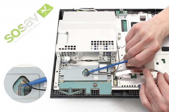 Guide photos remplacement carte wifi-bluetooth Playstation 3 Fat (Etape 13 - image 3)