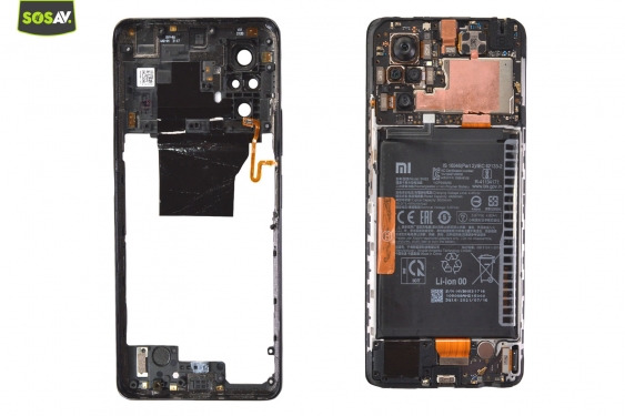 Guide photos remplacement caméra avant et arrière / carte mère Redmi Note 10 Pro (4G) (Etape 6 - image 3)