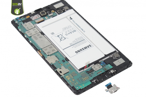 Guide photos remplacement connecteur de charge Galaxy Tab S 8.4 (Etape 18 - image 1)