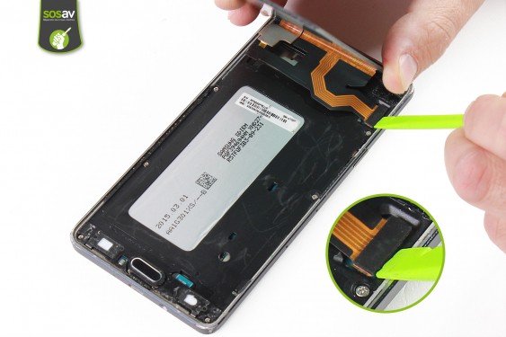 Guide photos remplacement bouton volume Samsung Galaxy A7 (Etape 12 - image 2)
