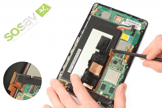 Guide photos remplacement micro haut Nexus 7 1ère Génération (Etape 13 - image 3)
