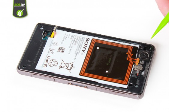 Guide photos remplacement batterie  Xperia Z1 Compact (Etape 10 - image 1)