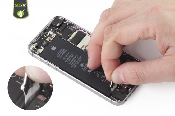 Guide photos remplacement batterie iPhone SE (Etape 14 - image 2)