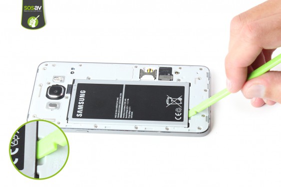 Guide photos remplacement carte sim Samsung Galaxy J7 2016 (Etape 4 - image 1)