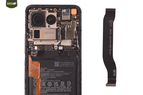 Guide photos remplacement batterie Xiaomi Mi 11 Ultra (Etape 12 - image 5)