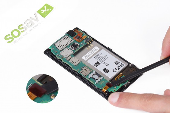 Guide photos remplacement carte mère Lumia 520 (Etape 10 - image 1)