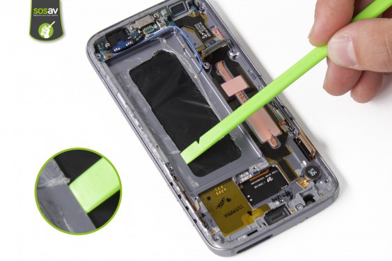 Guide photos remplacement connecteur de charge Samsung Galaxy S7 (Etape 29 - image 3)