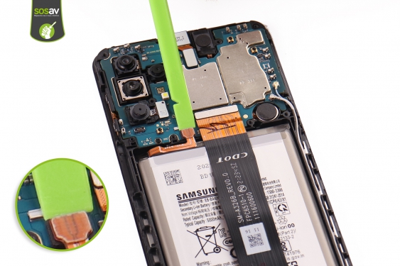 Guide photos remplacement batterie Galaxy A32 (Etape 9 - image 1)