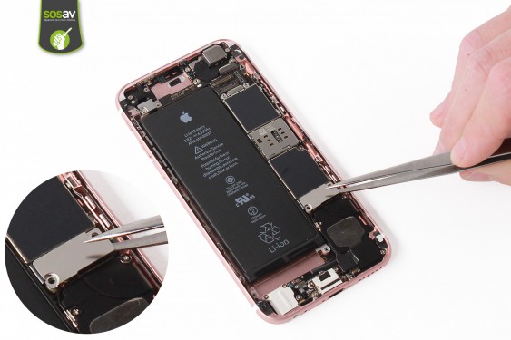 Guide photos remplacement bouton vibreur iPhone 6S (Etape 11 - image 2)