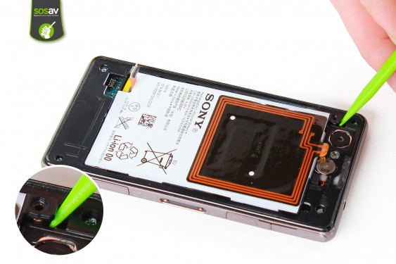 Guide photos remplacement batterie  Xperia Z1 Compact (Etape 10 - image 2)