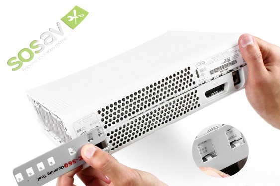 Guide photos remplacement câble d'alimentation du lecteur dvd Xbox 360 (Etape 18 - image 1)