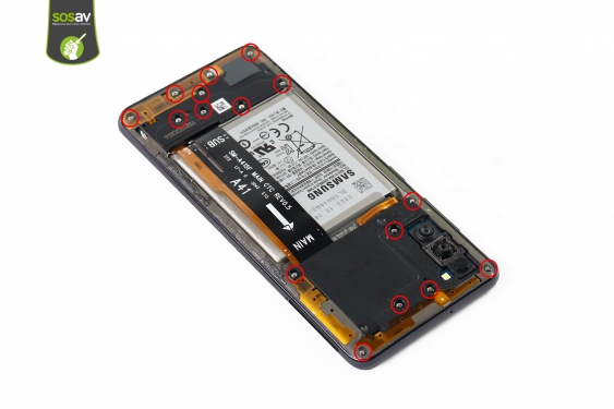 Guide photos remplacement batterie Galaxy A41 (Etape 7 - image 1)